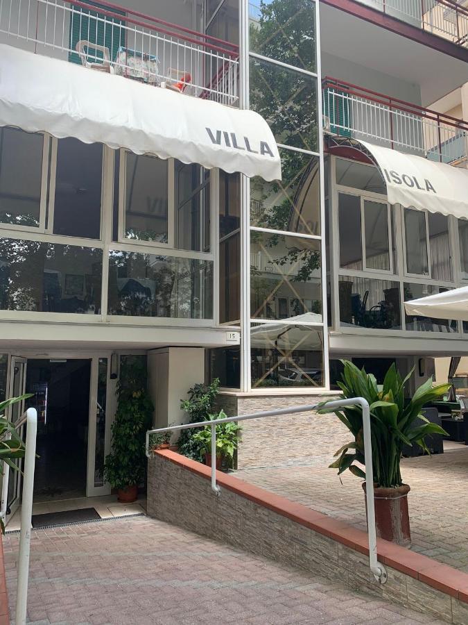 Hotel Villa Isola Ріміні Екстер'єр фото